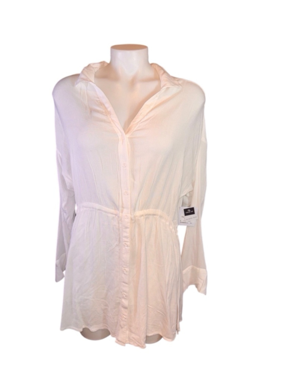 Women's O'Neill cover upShirt, White, Size L